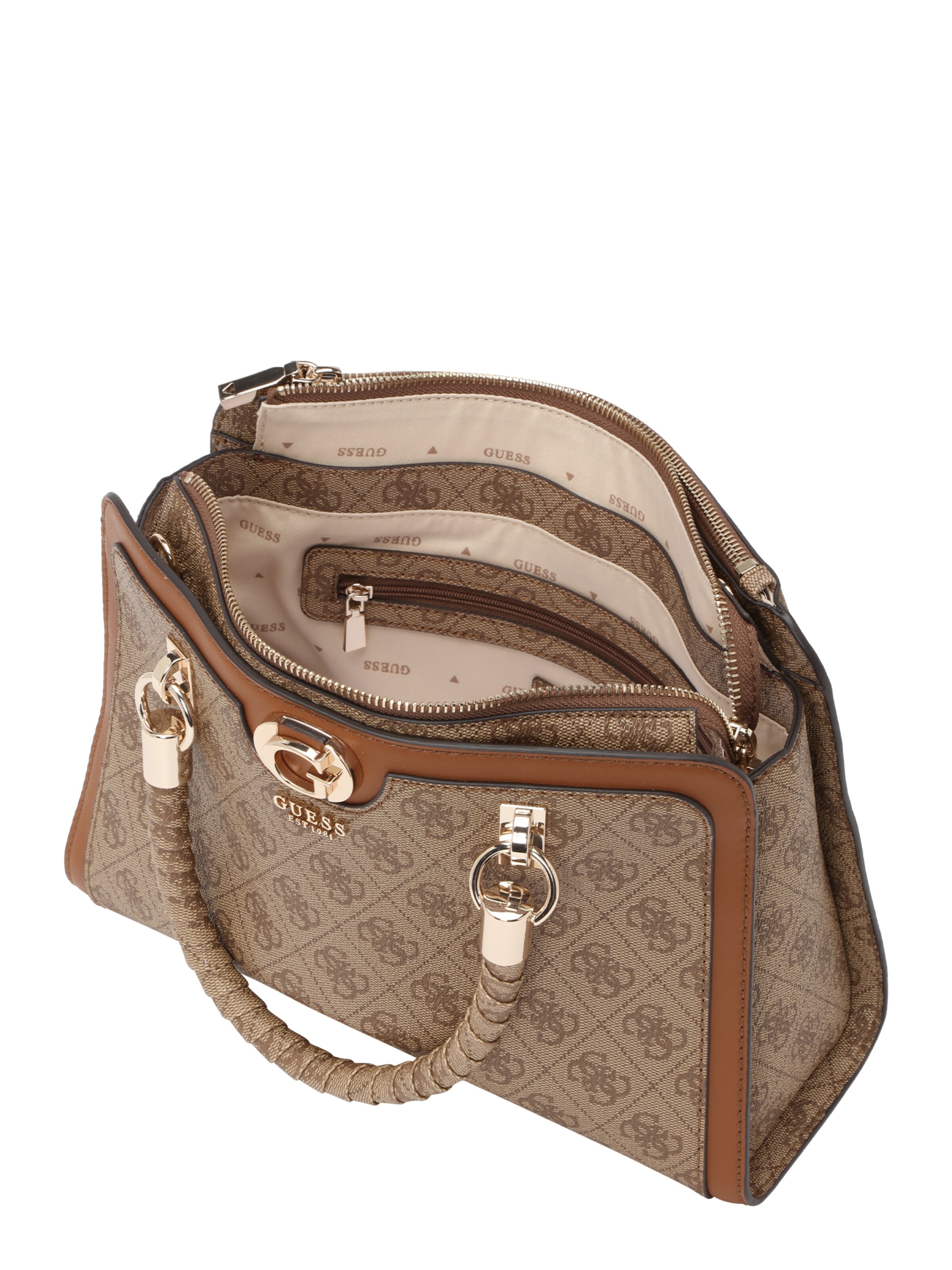 GUESS Handbag 'ORLINA' in Brown
