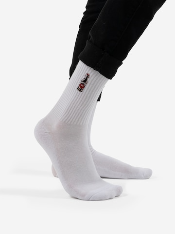 Occulto Athletic Socks 'Robin' in White