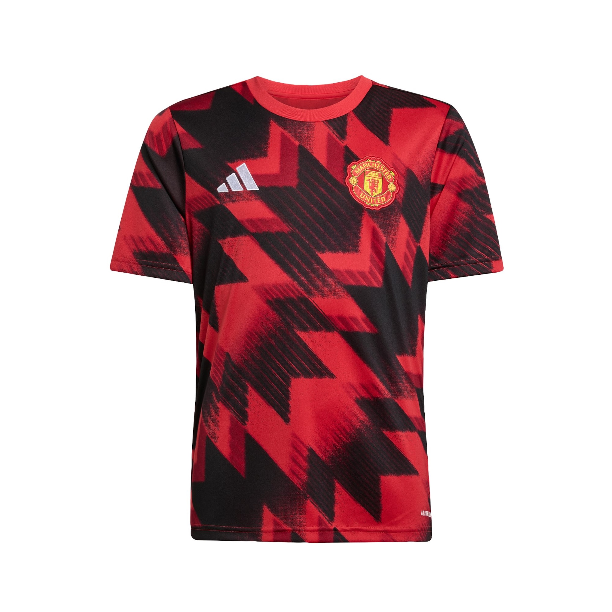 ADIDAS PERFORMANCE Functioneel shirt 'Manchester United 25/26 Pre-Match' in Rood: voorkant