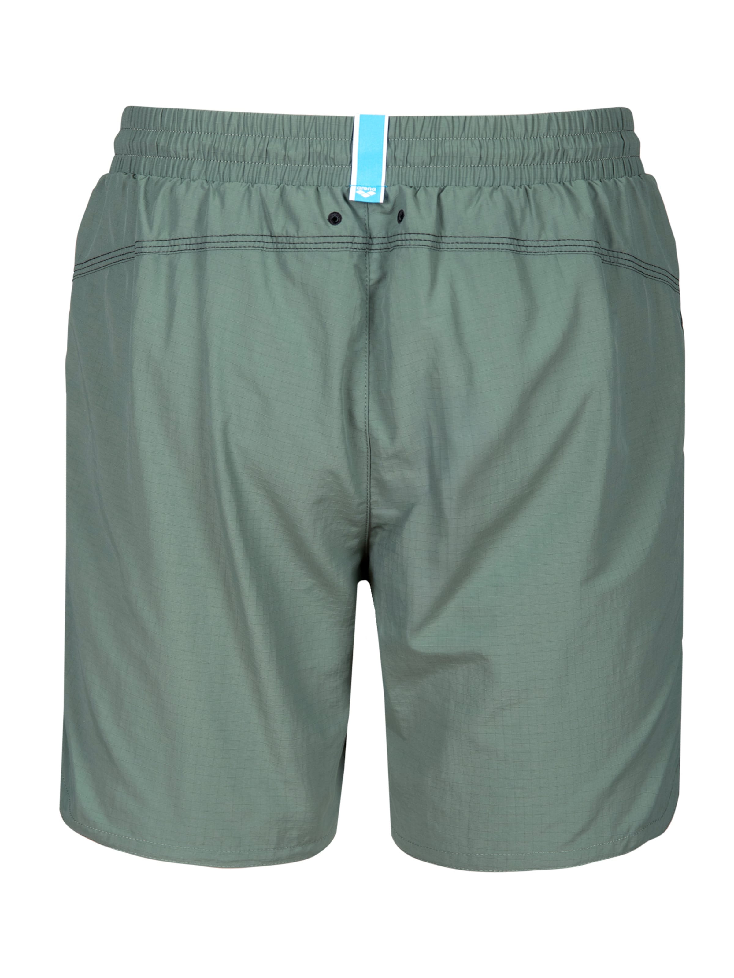 Pantaloncini da bagno 'ADJUSTABLE WAIST BEACH BOXER' di ARENA in verde