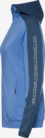 CMP Athletic Zip-Up Hoodie in Blue