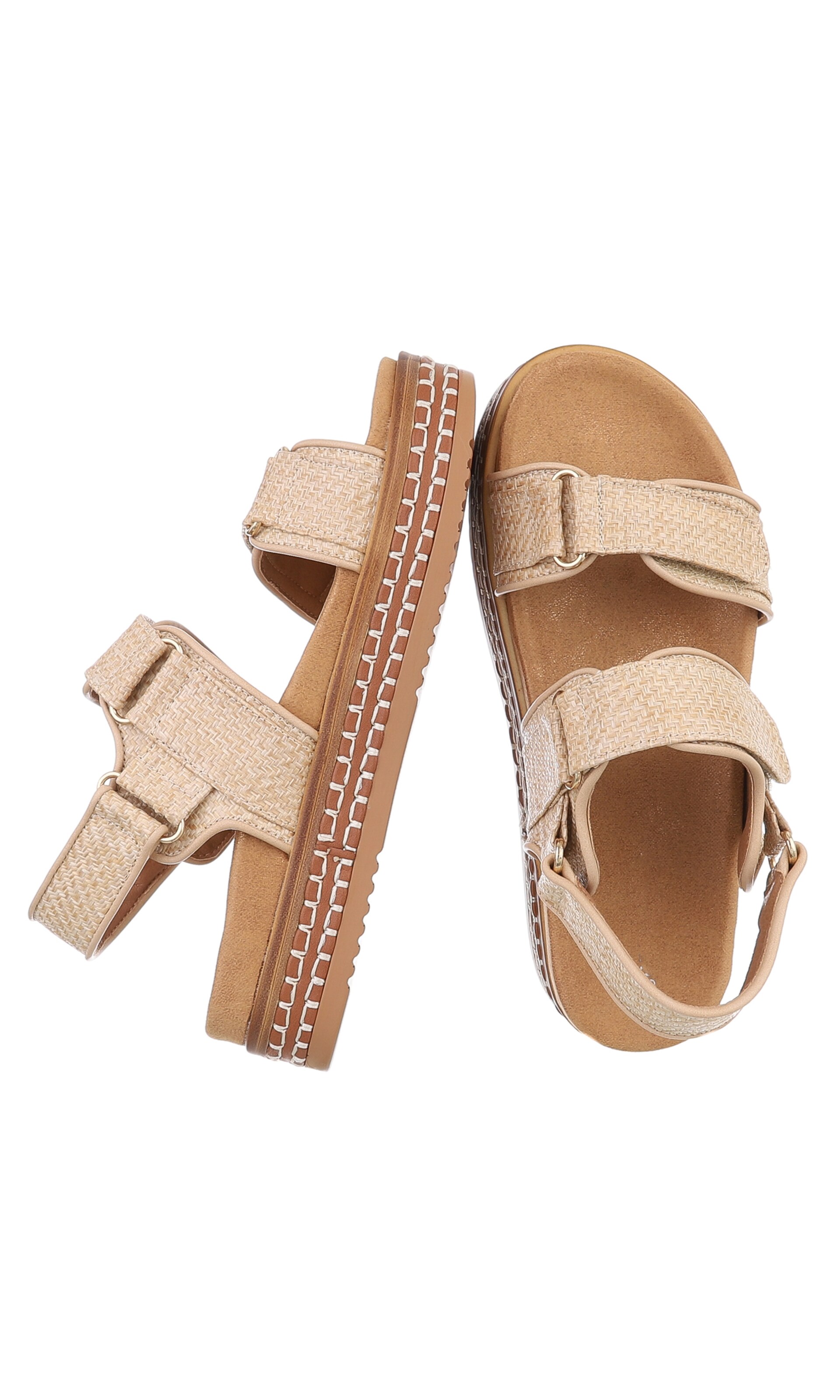 Ital-Design Sandale in Beige