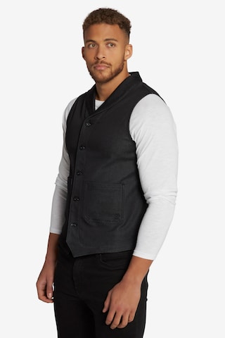 JP1880 Vest in Black: front
