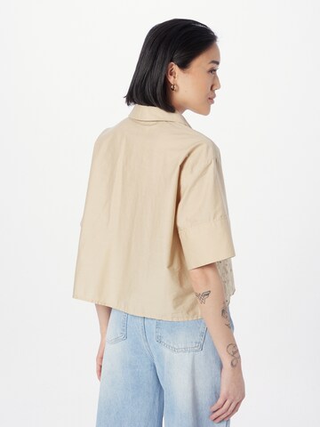 UNITED COLORS OF BENETTON Blouse in Beige