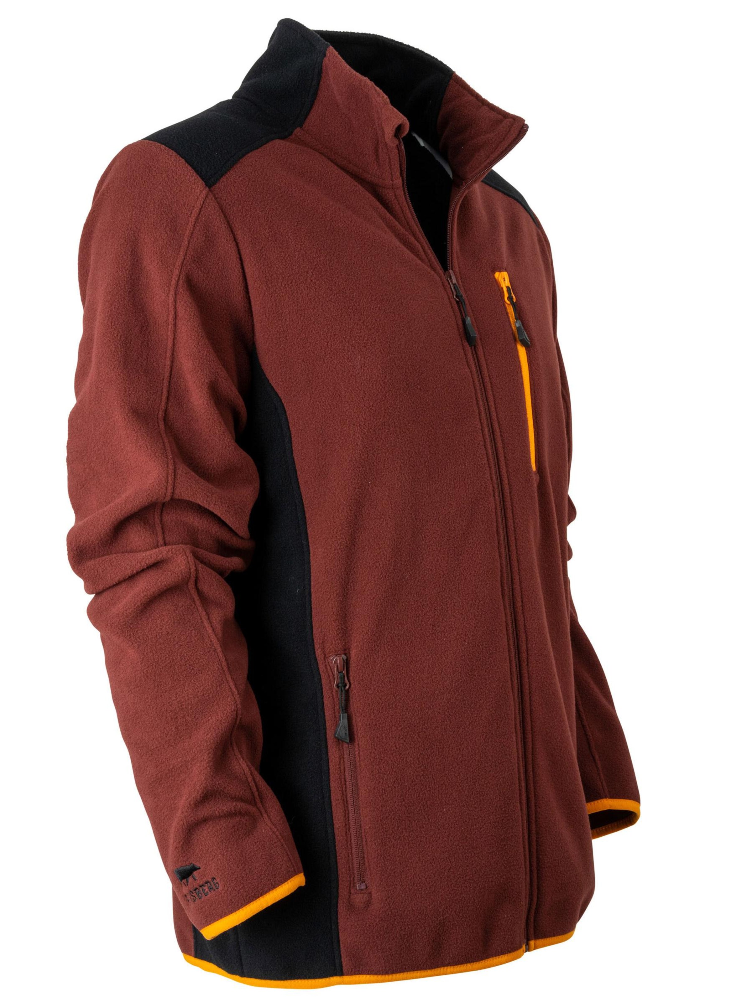 FORSBERG Fleece Jacket 'Brodir III funktionelle Fleecejacke' in Red