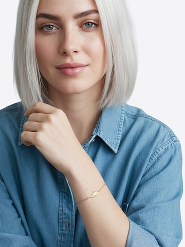 Sofia Milani Armband 'Wing'‌‌‌‌‌ in Gold: Vorderseite