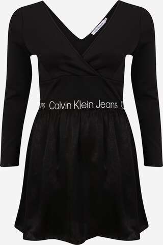Calvin Klein Jeans Curve Kjole i sort: forside