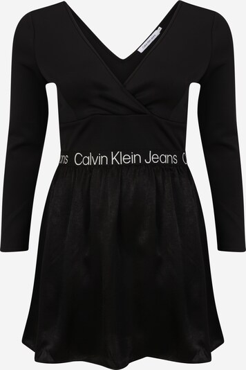 Rochie Calvin Klein Jeans Curve pe negru / alb, Vizualizare produs
