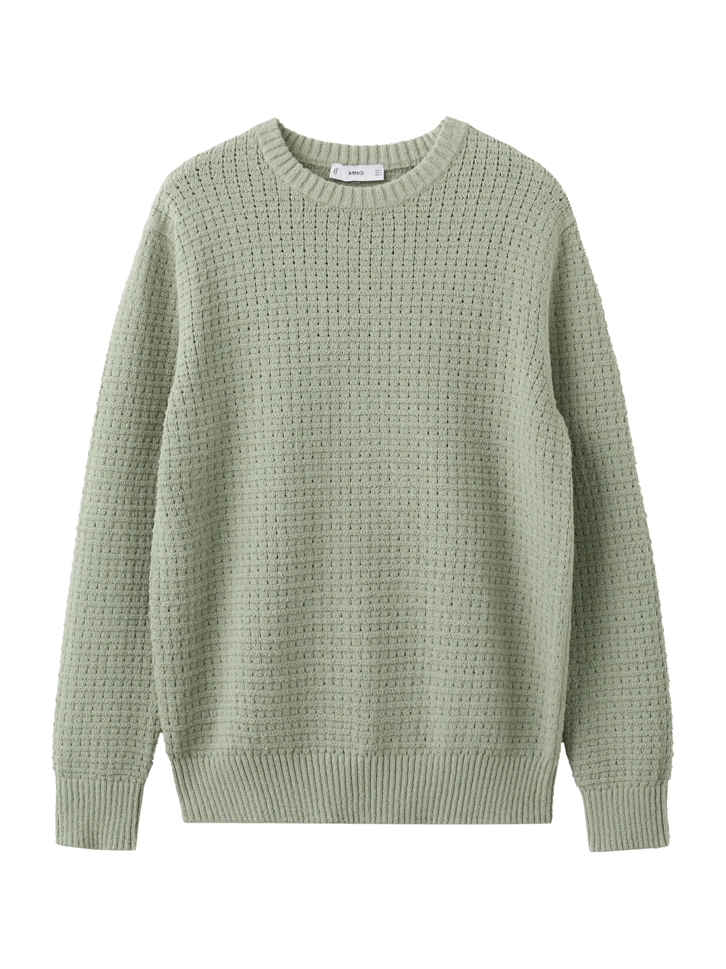 Pull-over 'Samos' MANGO MAN en vert : devant