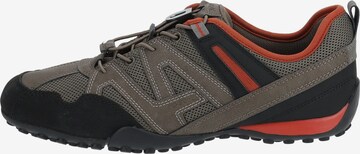 GEOX Sportlicher Schnürschuh in Grau