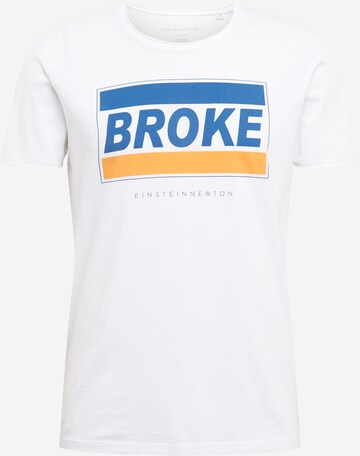 EINSTEIN & NEWTON Shirt 'Broke' in Wit: voorkant