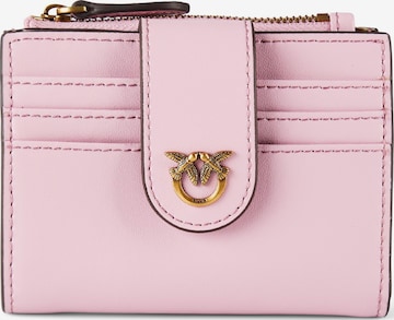 PINKO Portemonnee in Roze: voorkant