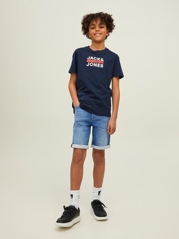 Jack & Jones Junior Szabványos Farmer 'Rick' - kék