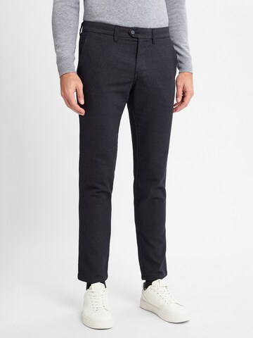 Finshley & Harding Regular Broek 'Dylan' in Blauw: voorkant
