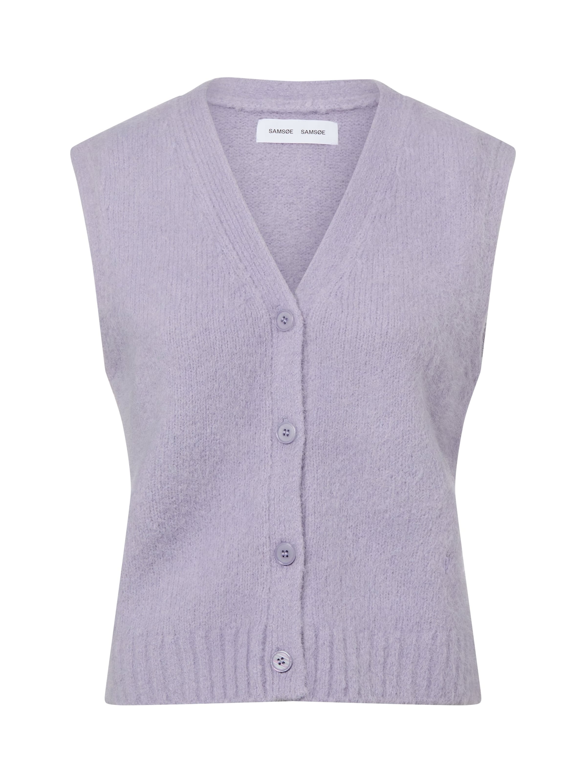 Cardigan 'Jeanne' Samsøe Samsøe en violet : devant