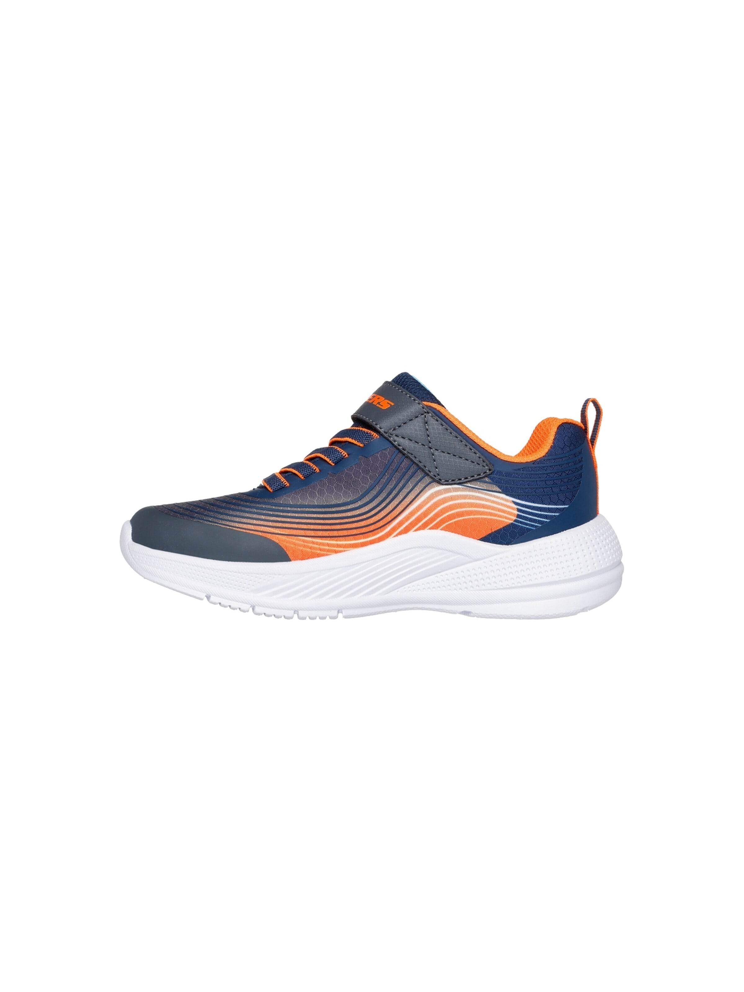 SKECHERS Sneakersy 'Junior-Sneaker mit Schnürung Microspec Advance' w kolorze niebieski: przód
