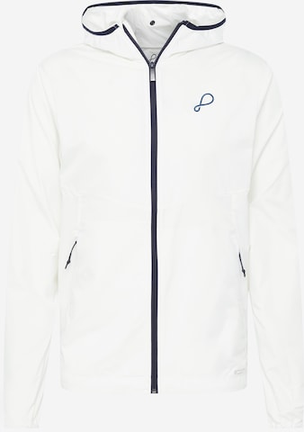 Veste outdoor 'EVERLIGHT' PYUA en blanc : devant