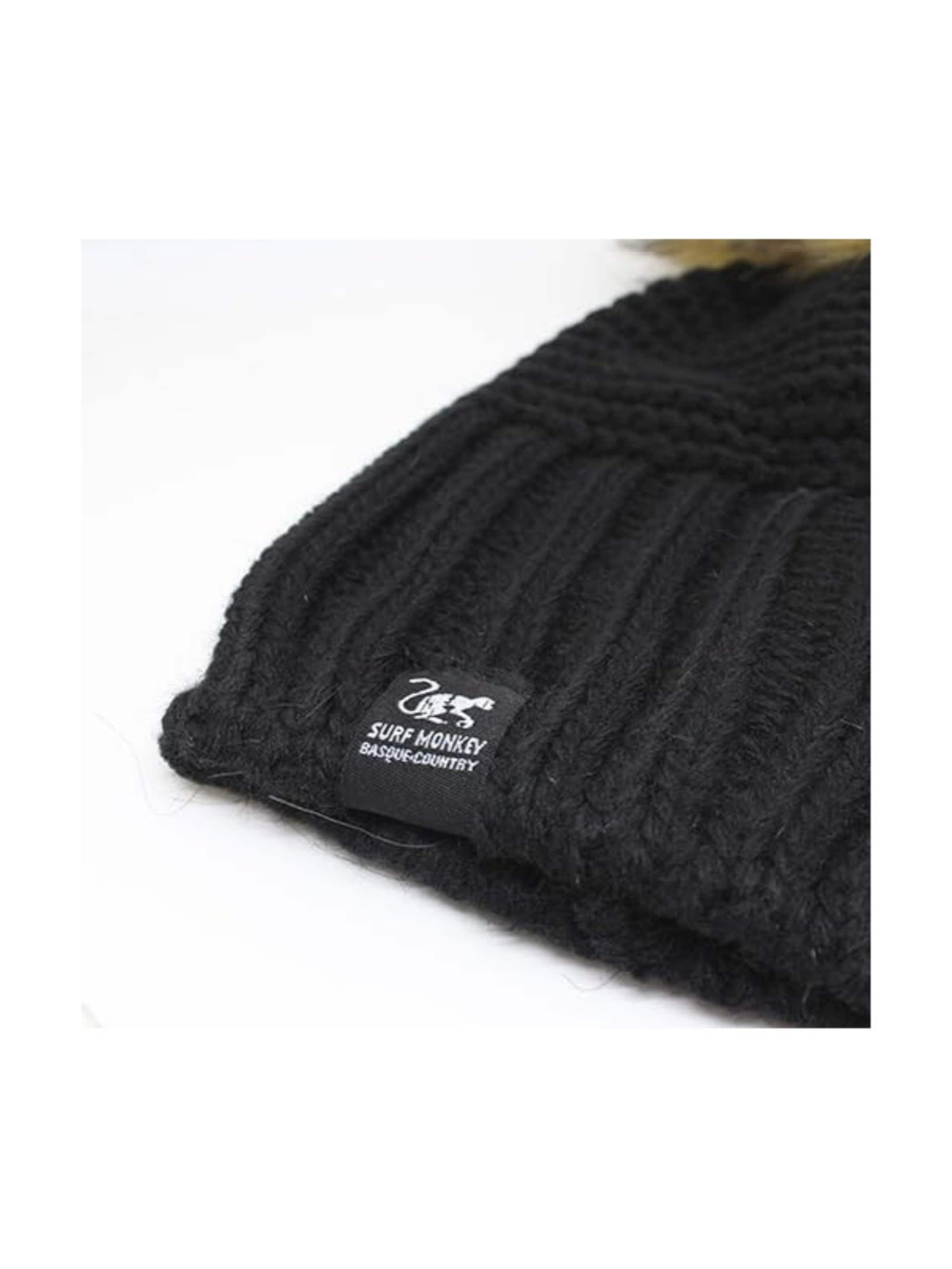 Berretto di Surf Monkey in nero