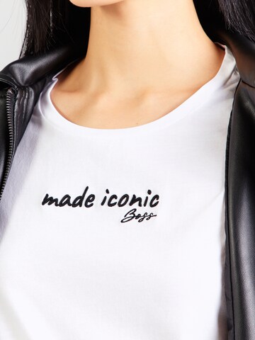 T-shirt 'C_Elove_5' BOSS en blanc