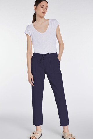 Coupe slim Pantalon SET en bleu