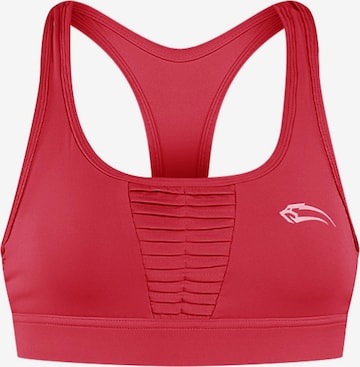 Smilodox Bustier Sport bh 'Advanced Limitless' in Rood: voorkant