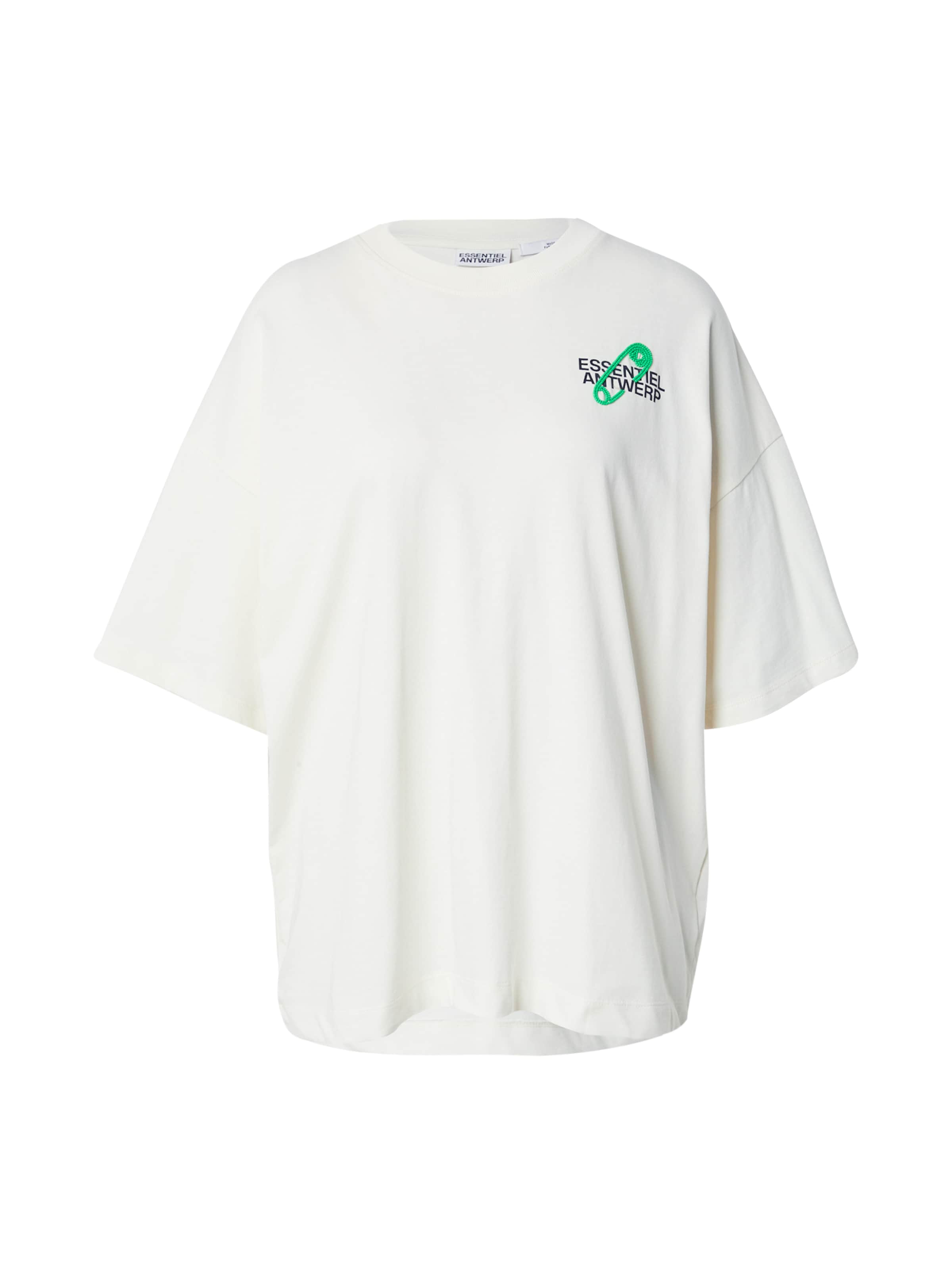 Tricou 'Ipin' de la Essentiel Antwerp pe alb: față