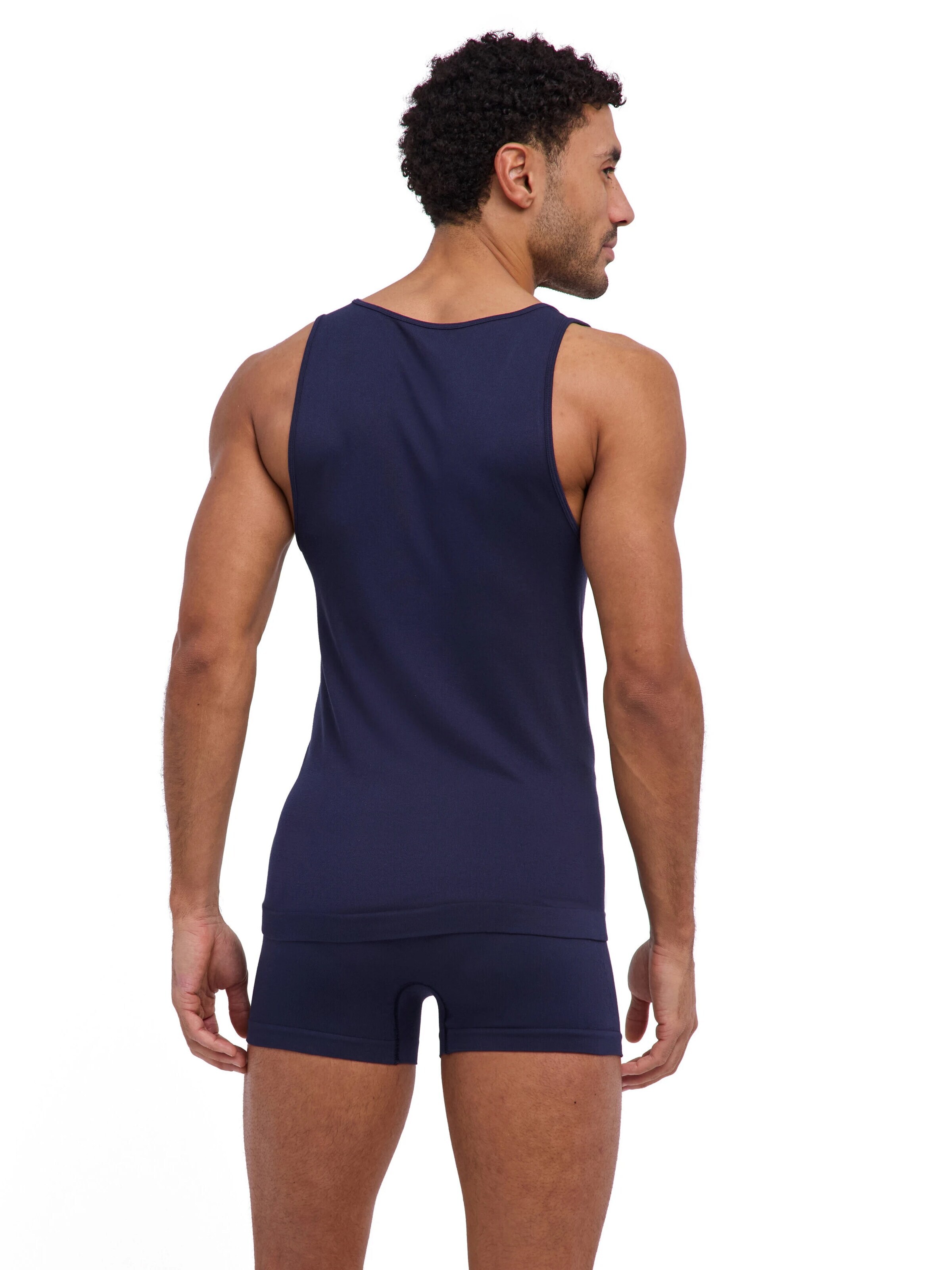 FALKE Undershirt 'Seamless' in Blue
