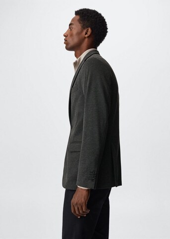 MANGO MAN Slim fit Suit Jacket 'Verner' in Grey