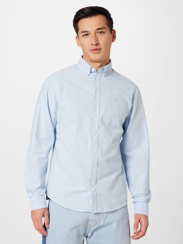 Coupe regular Chemise 'Anton' Casual Friday en bleu : devant