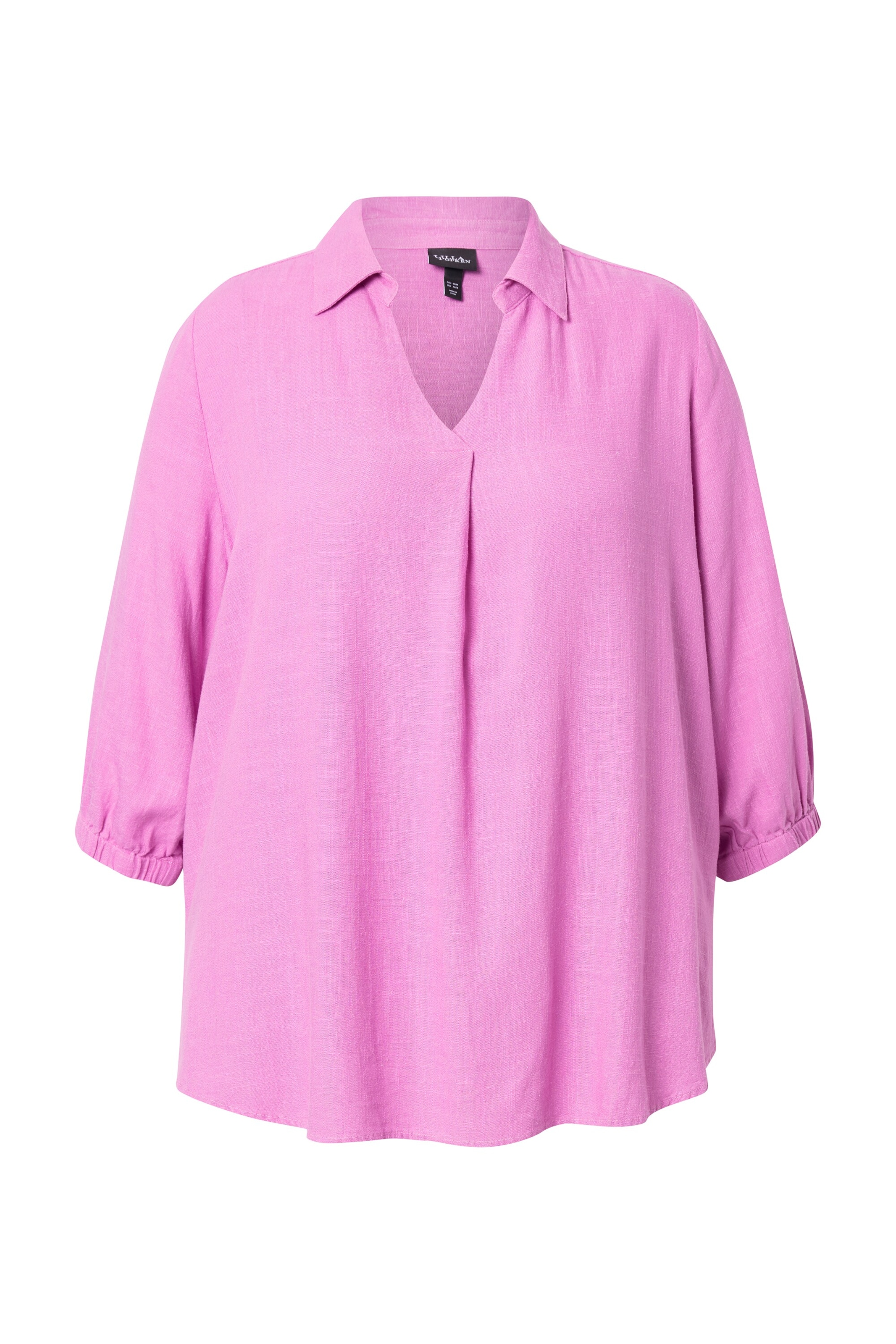 Ulla Popken Tuniek in Roze: voorkant