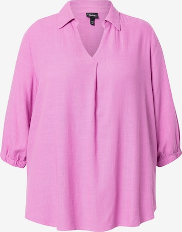 Ulla Popken Tunika in Pink: Vorderseite