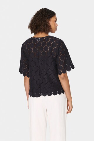 SAINT TROPEZ Blouse 'Zoja' in Black