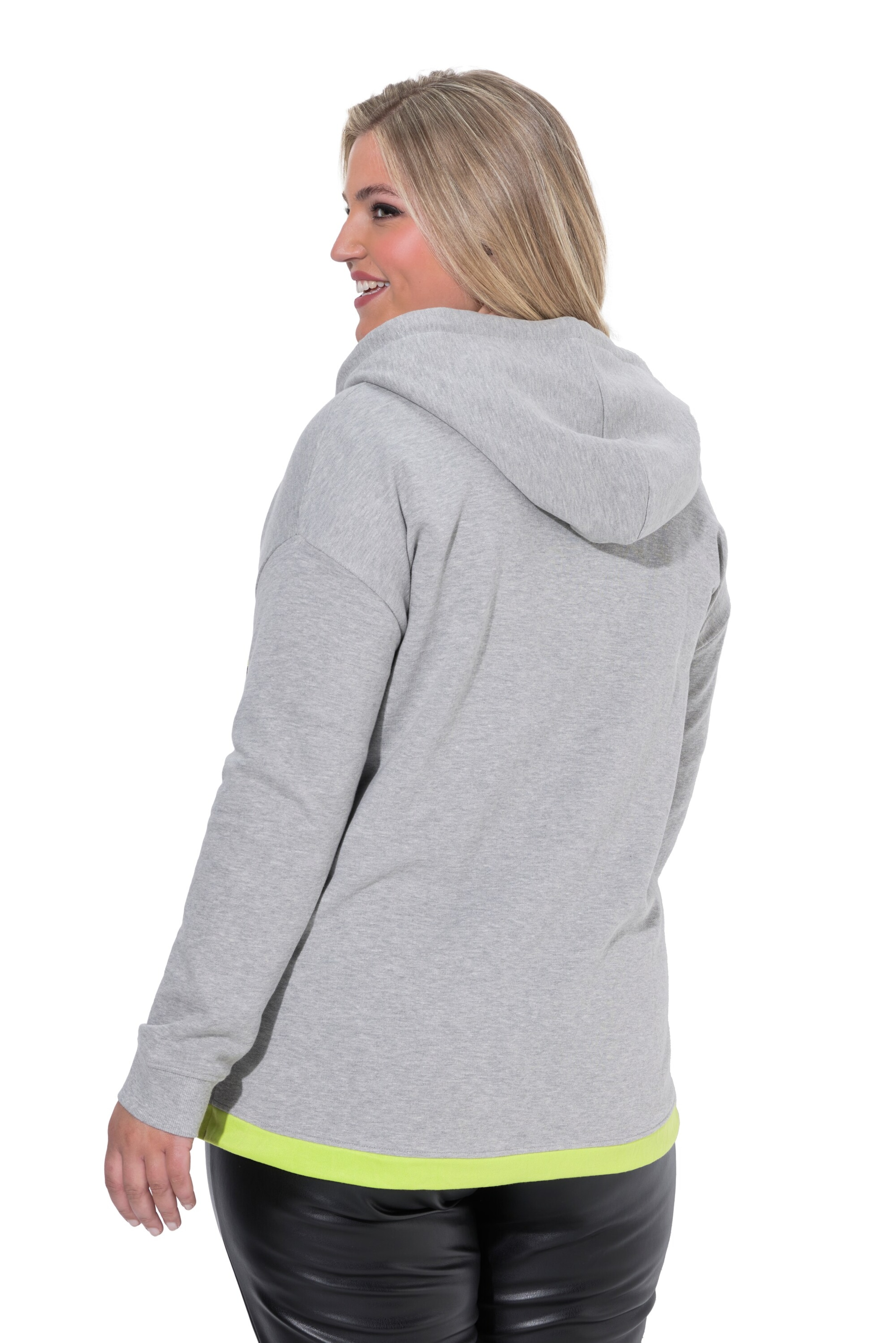 MIAMODA Sweatjacke in Grau