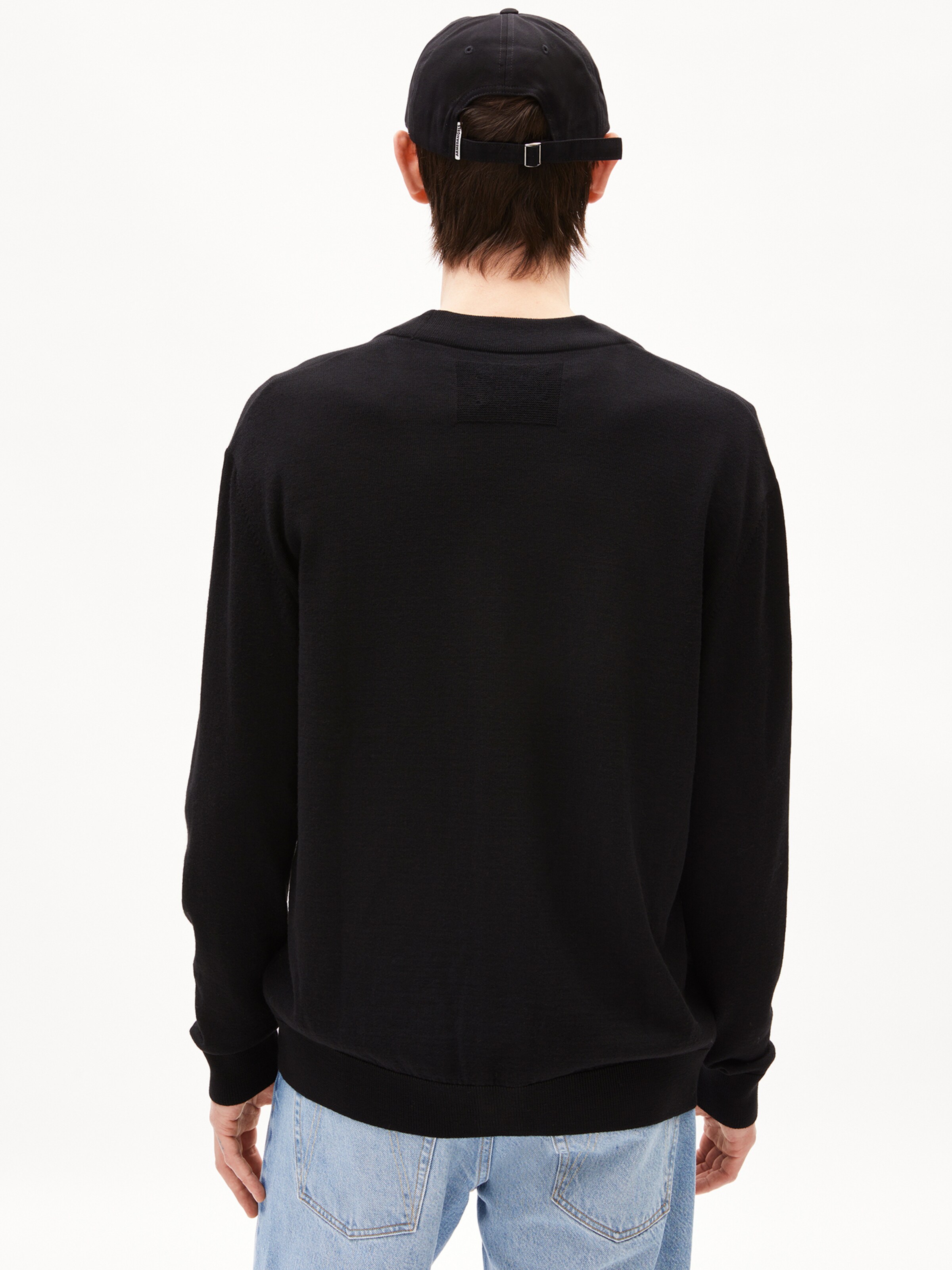 ARMEDANGELS Knit cardigan ' KAARDON ICONIC ' in Black: front