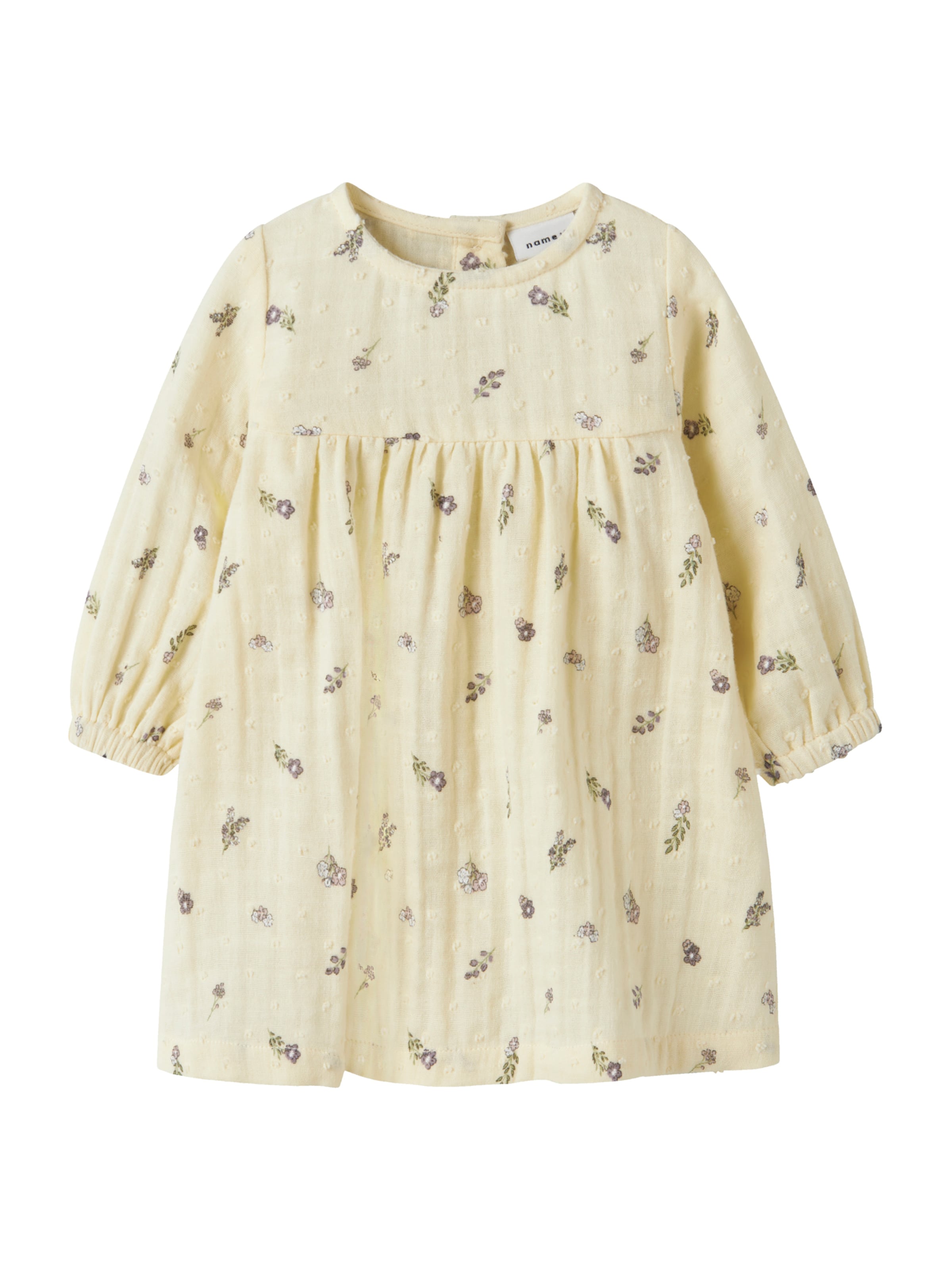 NAME IT Sukienka 'NBFDORTHEA' w kolorze żółty: przód