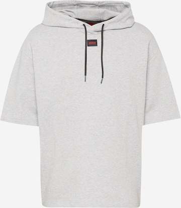 Sweat-shirt 'Dresley232' HUGO Red en gris : devant