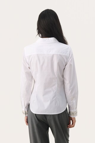 Part Two Bluse 'Marin' in Weiß