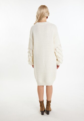 IZIA Knitted dress in White