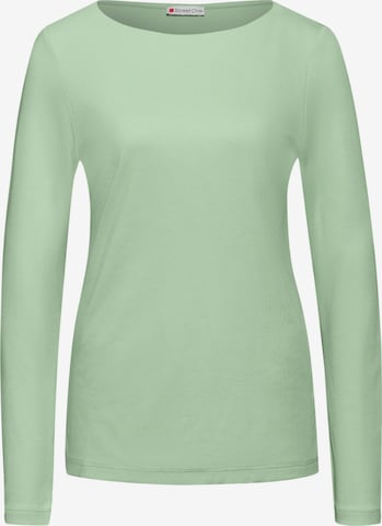 STREET ONE Shirt in Green: front