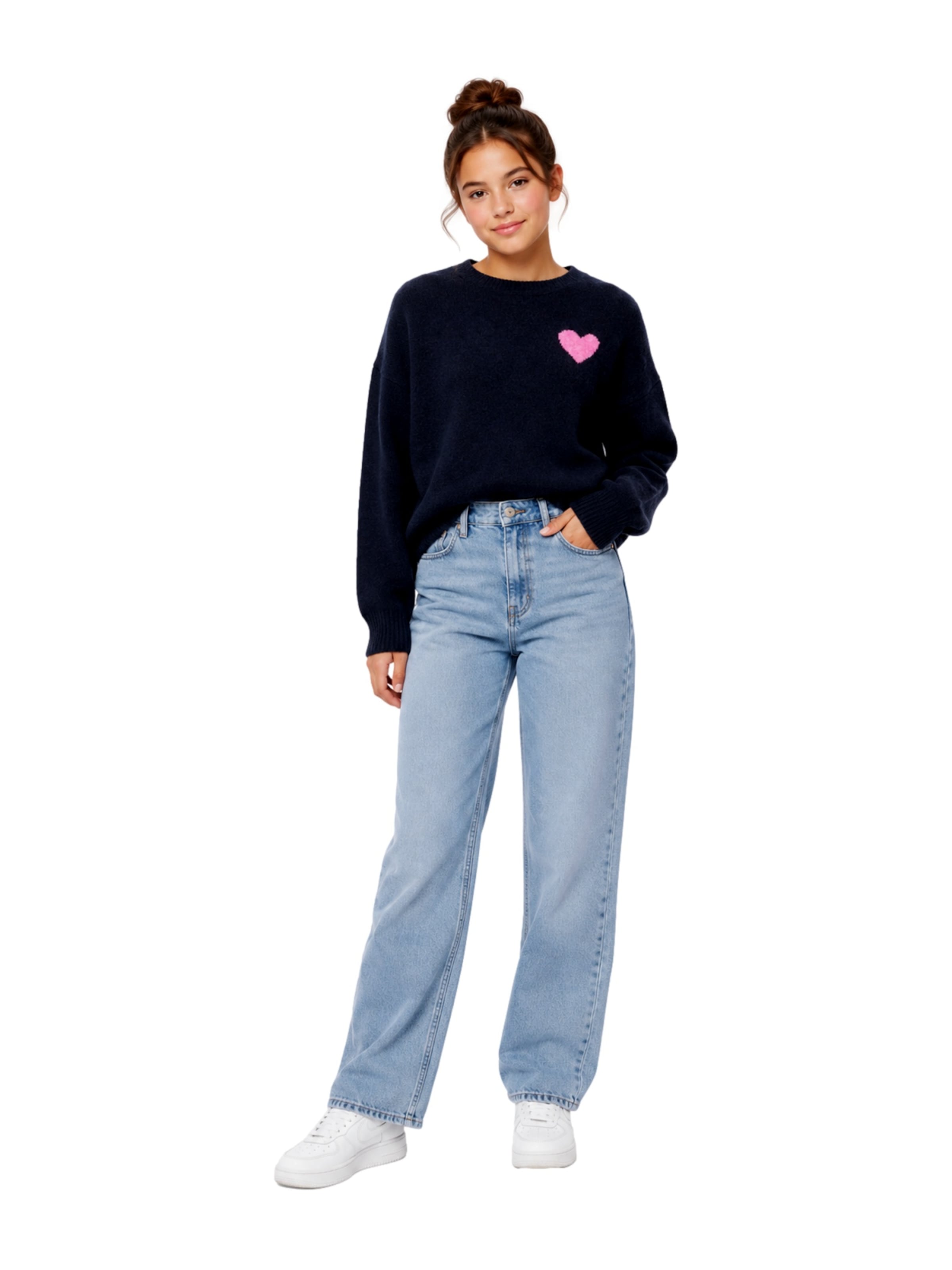 Pull-over 'KOGABBY LOVE' ONLY GIRLS en bleu