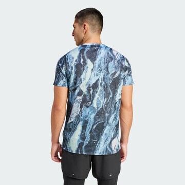 ADIDAS PERFORMANCE Performance Shirt 'Move for the Planet AirChill Tee' in Blue