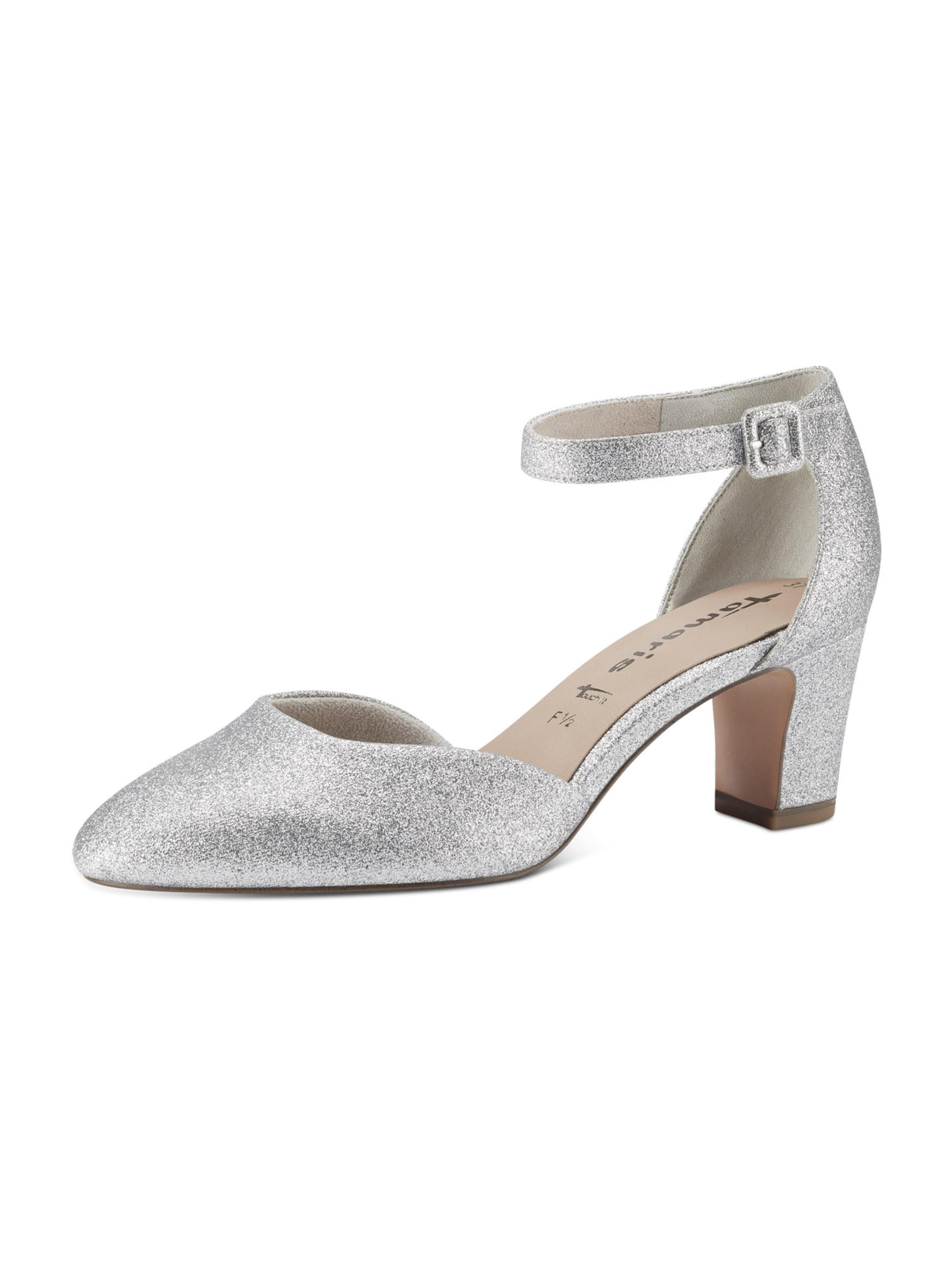 Tamaris Pumps in Silber: Vorderseite