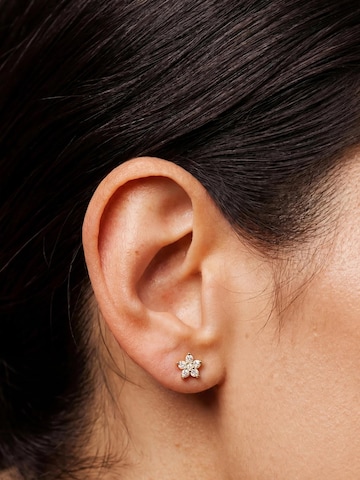 Luamaya Piercings 'Radiant Flower Piercing Stud' in Gold