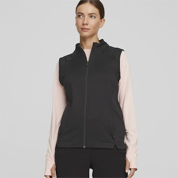 PUMA Bodywarmer in Zwart: voorkant