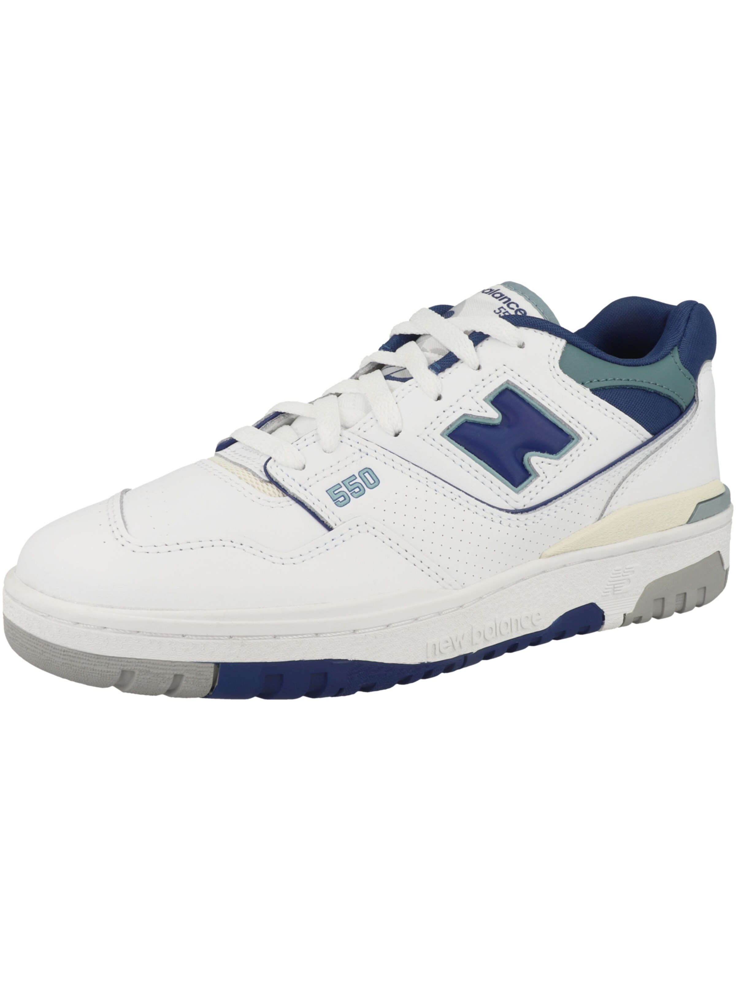 new balance - Sapatilhas baixas '550' em branco: frente
