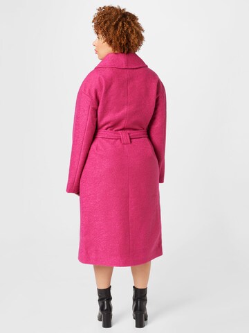 Dorothy Perkins Curve Between-Seasons Coat in Pink