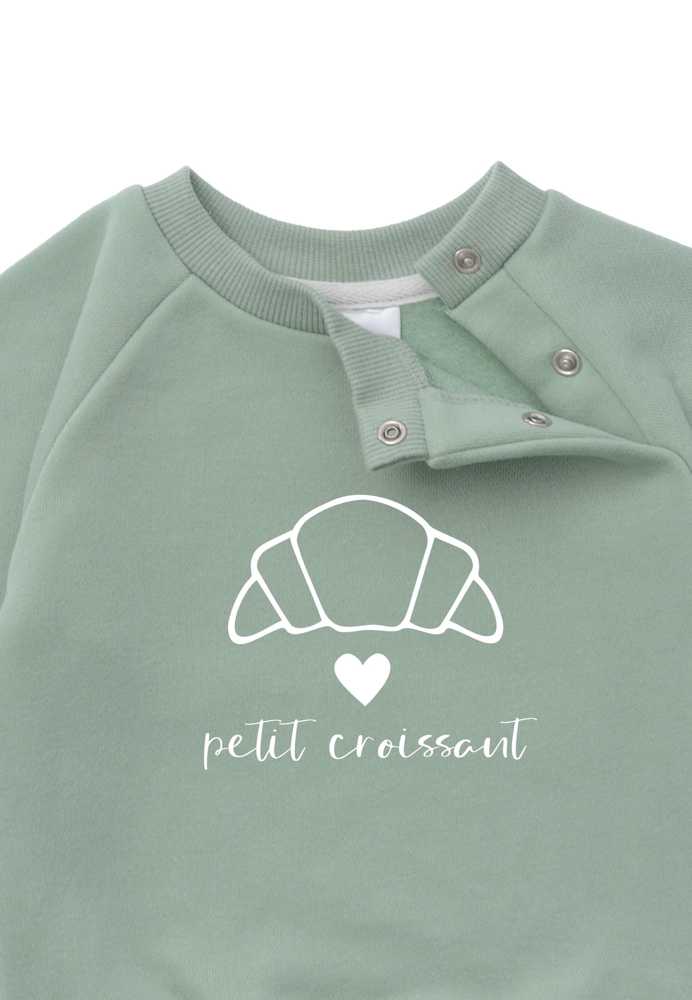 LILIPUT Sweatshirt 'Petit Croissant' in Green