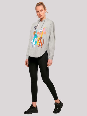 Sweat-shirt 'Disney Aristocats Dancing' F4NT4STIC en gris