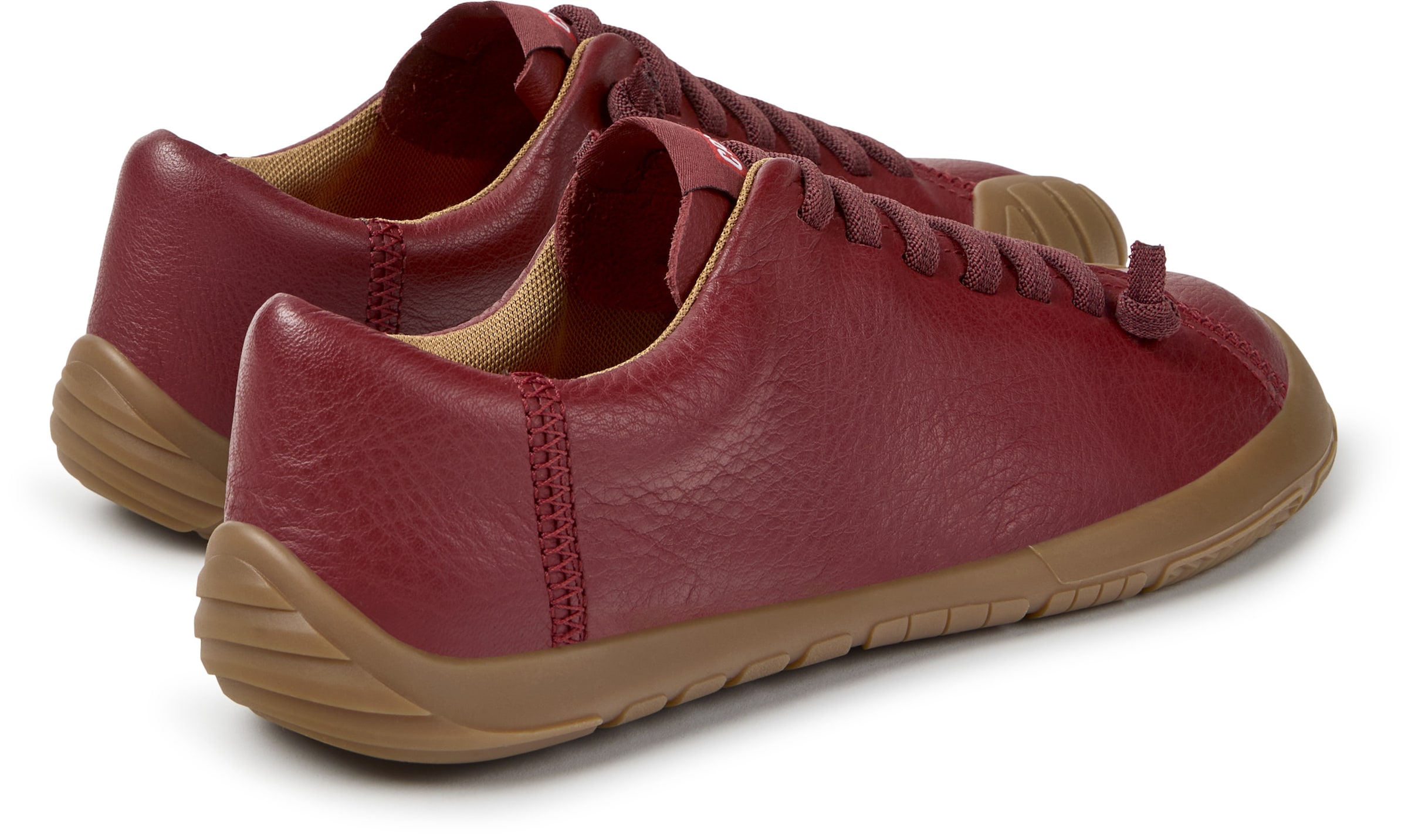 CAMPER - Sapatilhas baixas ' Peu Path+ ' em vermelho