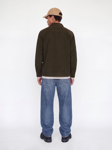 JACK & JONES Comfort Fit Skjorte 'JPRBLUOliver' i grøn